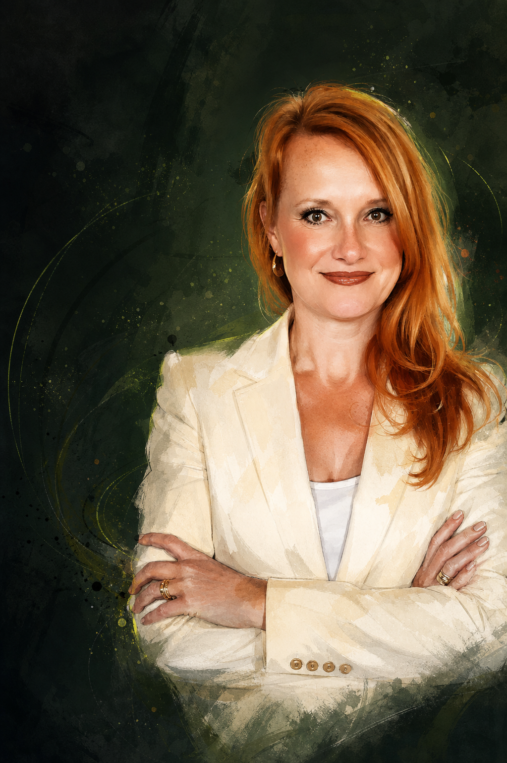 Künstlerisches Porträt von Stephanie Rössel